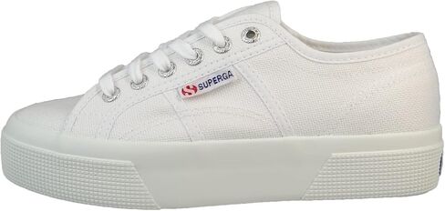 حذاء SUPERGA نسائي برباط منخفض، أبيض، 39 EU in Kuwait