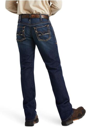 ARIAT Men's Fr M4 Relaxed Durastretch Stillwell Boot Cut Jean in Saudi Arabia