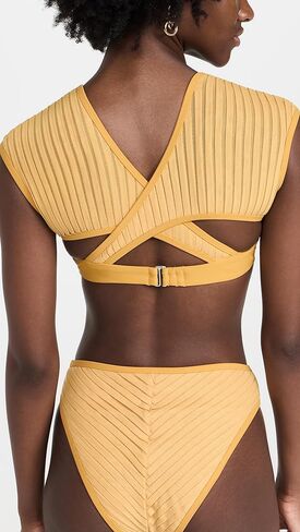 قميص بيكيني نسائي عالي الارتفاع من Andrea Iyamah Pura in Kuwait