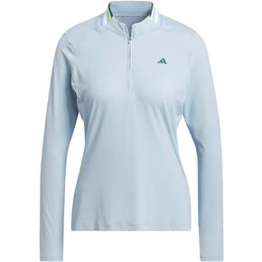 adidas Womens Women's Ultimate365 Long Sleeve Mock Polo Shirt in Saudi Arabia