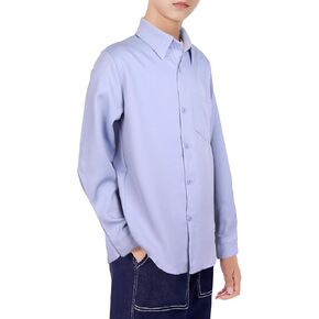 iLover Casual Boys' Short Sleeve Woven Shirt Button Down Shirts 6-13 Years