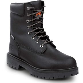 Timberland PRO 8IN Men's, Steel Toe, EH, MaxTrax Slip Resistant, WP Boot