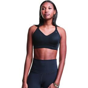 Champion womens Racerback Sports Bra,moisture-wicking Athletic Sports Bra With Adjustable Straps