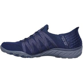 Skechers Women's Breathe Easy - Roll with Me Sneakers | Modern Comfort Casual, Slip-ins, Relaxed Fit, Air-Cooled Memory Foam, Machine Washable, Vegan in Kuwait