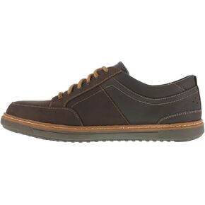 Florsheim Mens Gridley Slip Resistant Steel Toe Casual, Work/Duty - Brown