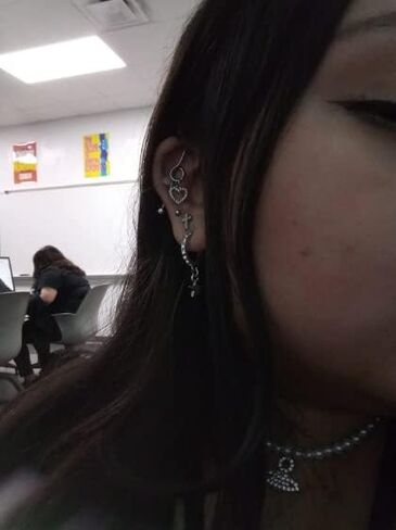 Briana Williams 14G الأقراط الصناعية الجراحية الصلب القلب ستار القمر استرخى ثقب المجوهرات الصناعية 1 1/2 بوصة 38 مم شريط صناعي ثقب الحديد الصناعي الفضي للنساء والرجال in Kuwait