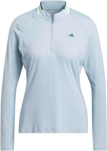 adidas Womens Women's Ultimate365 Long Sleeve Mock Polo Shirt in Saudi Arabia