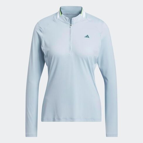adidas Womens Women's Ultimate365 Long Sleeve Mock Polo Shirt in Saudi Arabia