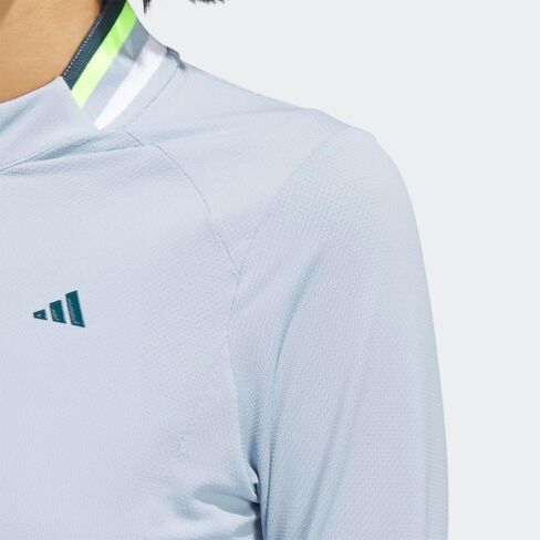 adidas Womens Women's Ultimate365 Long Sleeve Mock Polo Shirt in Saudi Arabia