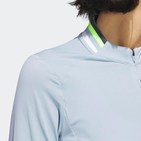 adidas Womens Women's Ultimate365 Long Sleeve Mock Polo Shirt in Saudi Arabia