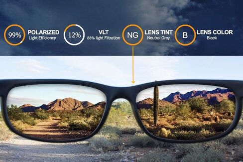 عدسات IKON LENSES البديلة لنظارات SPY Optic Dirk الشمسية - مستقطبة in Kuwait