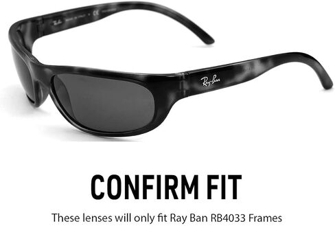 عدسات IKON LENSES البديلة لـ RB4033 Ray Ban (مستقطبة) - تناسب نظارات RayBan RB 4033 الشمسية in Saudi Arabia