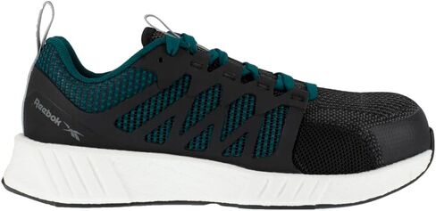Reebok Women's Rb431 Fusion Flexweave Safety Composite Toe Athletic Work Shoe Black and Grey Industrial in Saudi Arabia