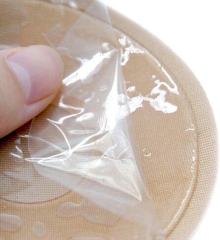 DANCEYOU أغطية الحلمات للراقصة قابلة لإعادة الاستخدام ذاتية اللصق قابلة للتنفس حمالة صدر مستديرة من السيليكون بدون حلمات فطائر اللحم in Kuwait