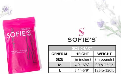 Sofie's Womens Fleece Lined Tights 160D - Classic Winter Thermal Opaque Tights in Saudi Arabia