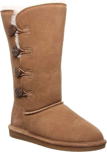 BEARPAW لوري نسائي متعدد الألوان | بوت نسائي كلاسيكي من جلد الغزال | حذاء سهل الارتداء للنساء | حذاء شتوي مريح in Kuwait