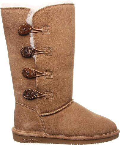 BEARPAW لوري نسائي متعدد الألوان | بوت نسائي كلاسيكي من جلد الغزال | حذاء سهل الارتداء للنساء | حذاء شتوي مريح in Kuwait