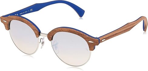 نظارة شمسية Ray-Ban Rb4246m Clubhouse Wood دائرية in Kuwait