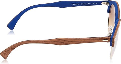 نظارة شمسية Ray-Ban Rb4246m Clubhouse Wood دائرية in Kuwait