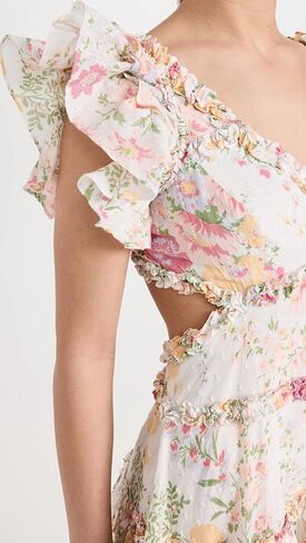 Needle & Thread Women's Sunrise Bloom Backless Ankle Gown in Kuwait