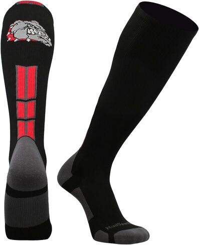 MadSportsStuff Bulldog Logo Over the Calf Socks in Saudi Arabia