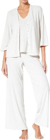HUE Women's Ribbed Lounge and Sleep Pajama Separates in Saudi Arabia