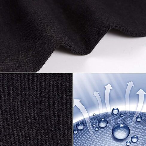 6/12 زوجًا من الجوارب النسائية السوداء مقاس 7-9 جوارب نسائية سوداء خفيفة الوزن من القطن الناعم ورقيقة وغير رسمية للأعمال in Kuwait