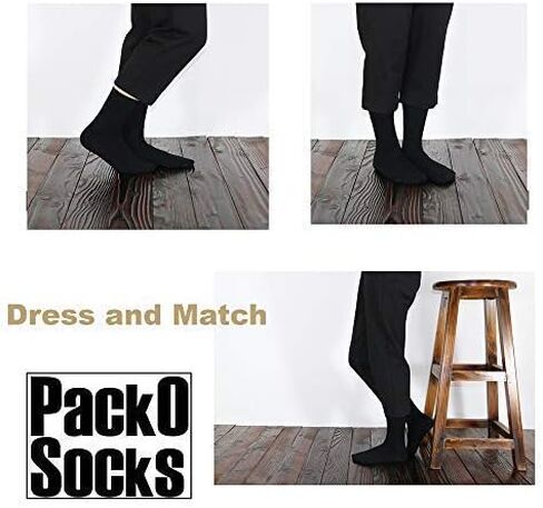 6/12 زوجًا من الجوارب النسائية السوداء مقاس 7-9 جوارب نسائية سوداء خفيفة الوزن من القطن الناعم ورقيقة وغير رسمية للأعمال in Kuwait