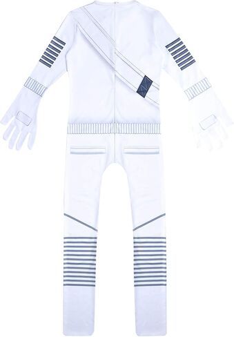 Econbitiry Boys Halloween DJ Costumes for Kids Music Festival Cosplay Jumpsuit with Full Head Helmet in Saudi Arabia