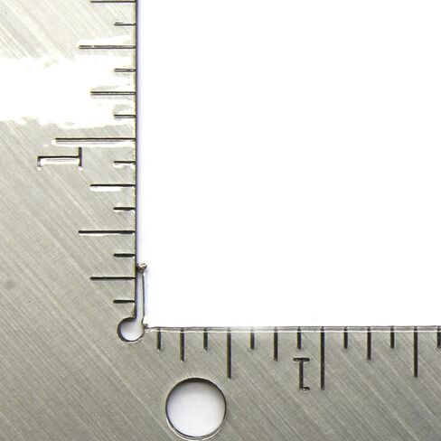 خاتم أنف من الفضة الإسترلينية 925 من كلير سي زد مع كرة مستديرة مثبتة بشق 1.2 مم بلمسة نهائية 10 قطع بأبعاد 0.95 سم in Kuwait