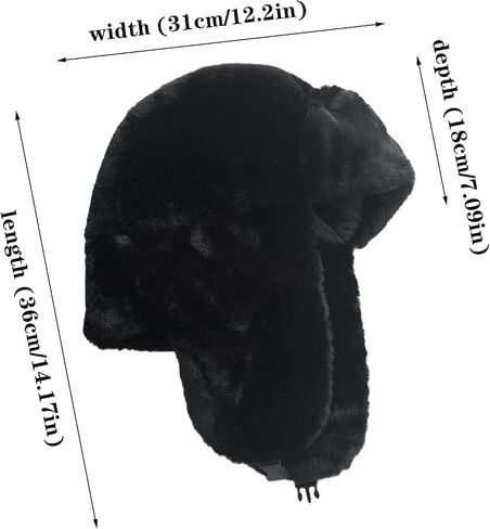 قبعات Ushanka الروسية للشتاء، قبعات الصياد مع أغطية الأذن، قبعة شتوية دافئة للنساء والرجال، قبعات شتوية مقاومة للرياح in Kuwait