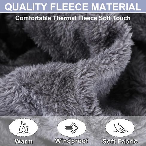 ساتينيور 4 قطع قبعة صغيرة محبوكة دافئة مبطنة بالصوف الحراري السميك بتصميم جمجمة للرجال والنساء, أحمر نبيذي وأزرق كحلي وأسود ورمادي داكن, مقاس واحد in Kuwait