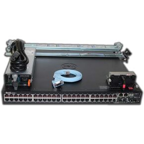 Dell Networking N3048P 48x 1 GBE PoE+ 2x SFP+ Port L3 Gigabit Switch w/ Dual PSU [No Rails Kit] (Renewed) in Saudi Arabia