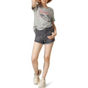 Lee Women's High Rise Cut Off Jean Short in Kuwait