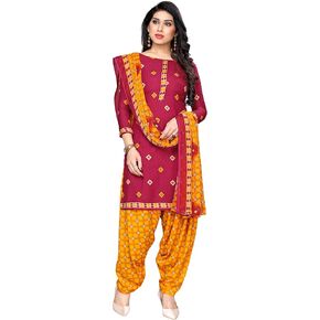 SB Traders Indian Ready to Wear Patiyala Salwar Suit with Dupatta for Women & Girls in Kuwait