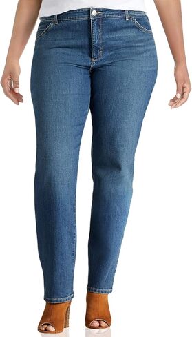 Lee Instantly Slim Straight Leg Jeans (Plus) Ellis in Saudi Arabia