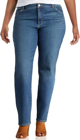 Lee Instantly Slim Straight Leg Jeans (Plus) Ellis in Saudi Arabia