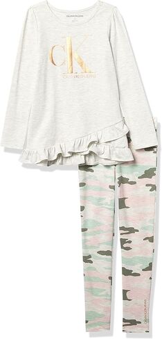 Calvin Klein girls 2 Pieces Leggings Set in Saudi Arabia
