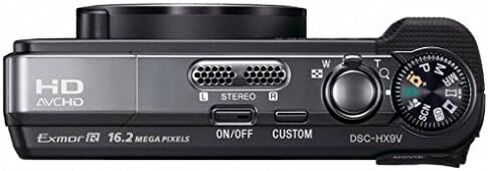 Sony Cyber-shot DSC-HX9V 16.2 MP Exmor R CMOS Digital Still Camera with 16x Optical Zoom G Lens, 3D Sweep Panorama and Full HD 1080/60p Video in Saudi Arabia