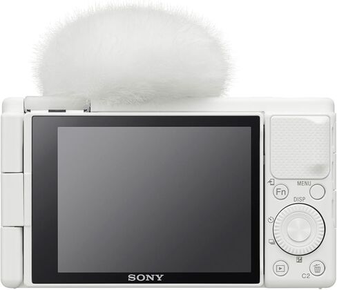 Sony ZV-1 Camera for Content Creators and Vloggers (White) with Koah Pro NP-BX1 Battery with Charger and Kingston 64GB Canvas Go Plus 170MB/s SD Card Bundle (3 Items) in Saudi Arabia