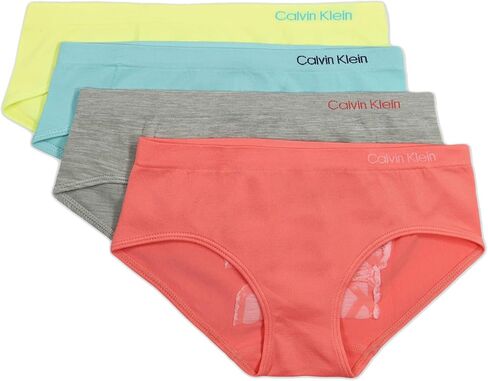 Calvin Klein Girls Underwear Seamless Hipster Panties, 4 Pack in Saudi Arabia