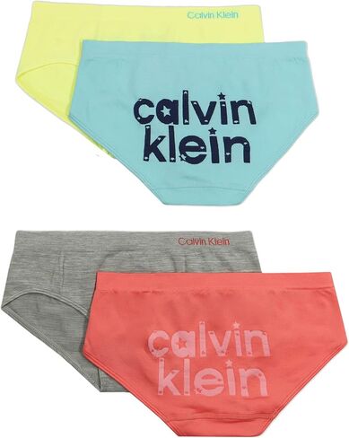 Calvin Klein Girls Underwear Seamless Hipster Panties, 4 Pack in Saudi Arabia