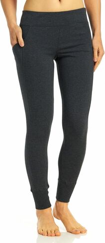 Calvin Klein Women's Premium Performance Double Waistband Moisture Wicking Legging (Standard and Plus) in Saudi Arabia