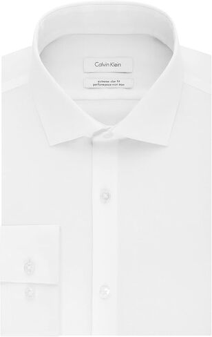 قميص رجالي من Calvin Klein بتصميم ضيق للغاية وغير متعرج in Saudi Arabia