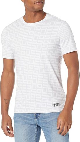 GUESS Men's Yarb Logo Tee in Saudi Arabia
