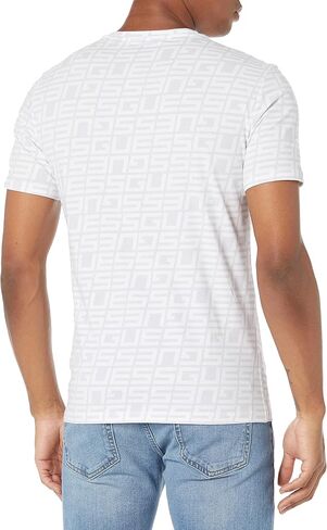 GUESS Men's Yarb Logo Tee in Saudi Arabia