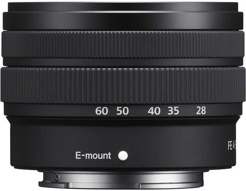 Sony FE 28-60mm f/4-5.6 Lens (SEL2860) + Filter Kit + Backpack + 64GB Card + Card Reader + Flex Tripod + Memory Wallet + Lens Cap Keeper + Cleaning Kit + Hand Strap + More (Renewed) in Saudi Arabia