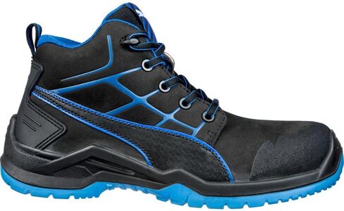 PUMA Safety Mens Krypton Lace-up Safety Boot Blue Size UK 10.5 EU 45 in Saudi Arabia