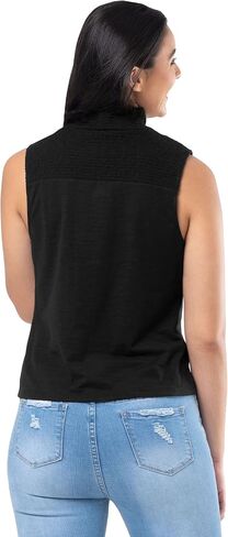 Lee Women's Smocked High-Neck Tank in Saudi Arabia