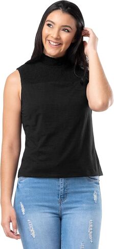 Lee Women's Smocked High-Neck Tank in Saudi Arabia
